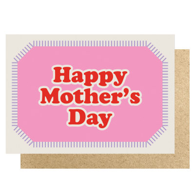 Happy Mothers Day Pink Frame