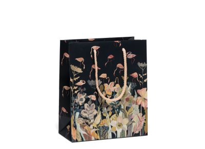 Floral Flamingo bag|Red Cap Cards