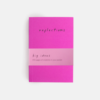 Fuchsia A6 Softback Notebook|Caroline Gardner