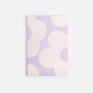 Lilac Flower A6 Softback Notebook|Caroline Gardner