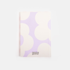 Lilac Flower A6 Softback Notebook|Caroline Gardner