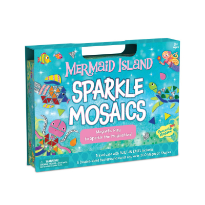 Mermaid Island Sparkle Mosaics Learning|Peaceable Kingdom