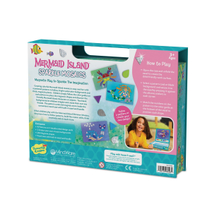 Mermaid Island Sparkle Mosaics Learning|Peaceable Kingdom