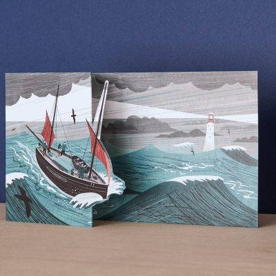 Lugger In A Storm Die Cut|Art Angels