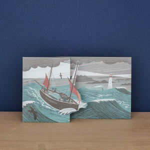 Lugger In A Storm Die Cut|Art Angels