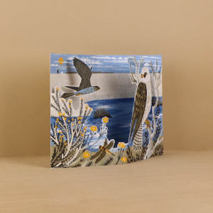 Goonhilly Red Footed Falcons Die Cut|Art Angels