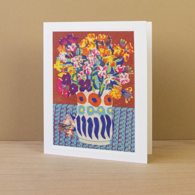 Wallflowers In Charleston Vase|Art Angels