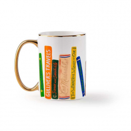 Book Club Porcelain Mug-16 oz|Rifle Paper