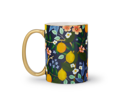 Citrus Grove Porcelain Mug|Rifle Paper