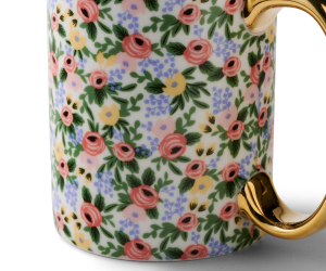 Rosa Porcelain Mug|Rifle Paper
