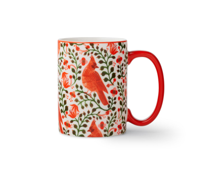 Cardinals Porcelain Mug|Rifle Paper