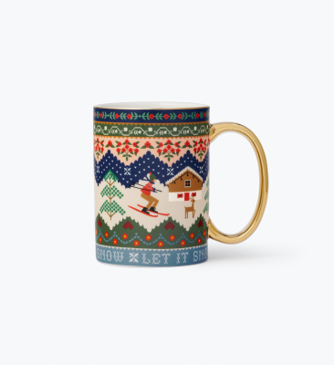 Ski Sweater Porcelain Mug|Rifle Paper