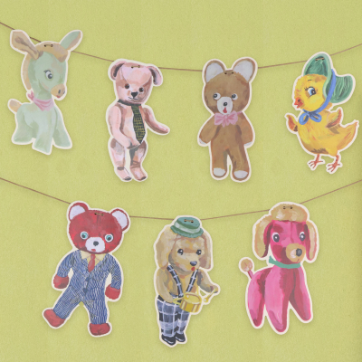 Plushies Garland|Art Angels