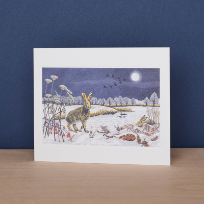 Winter Hares|Art Angels