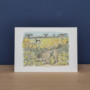 Shooting Stars And Look Out Notecard|Art Angels