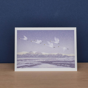 Snow Flight And Winter Solstice Notecard|Art Angels