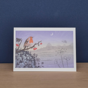 Snow Flight And Winter Solstice Notecard|Art Angels