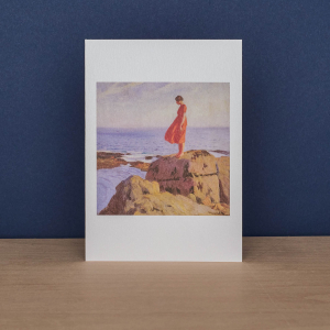 By The Shore And A Dark Pool Notecard|Art Angels