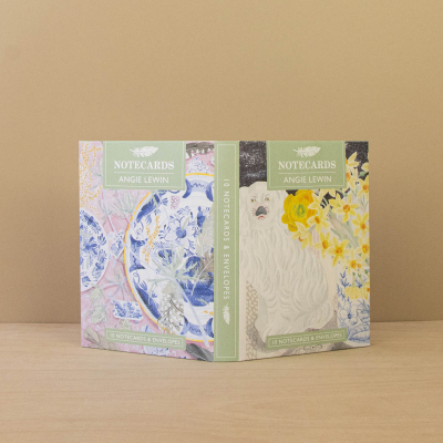 Spey Spring And Delft Blue Notecard|Art Angels