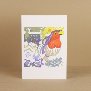 Red Squirrel And Winter Sunrise Notecard Set|Art Angels
