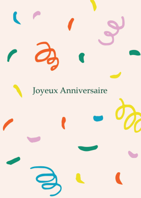 Joyeux Anniversaire