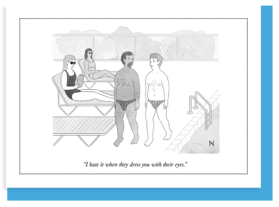 Dressing You With Their Eyes