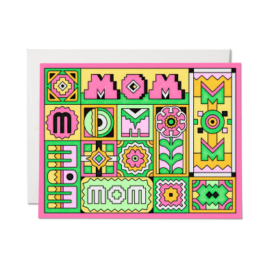Deco Mom SPOT Mothers Day Card|Red Cap Cards