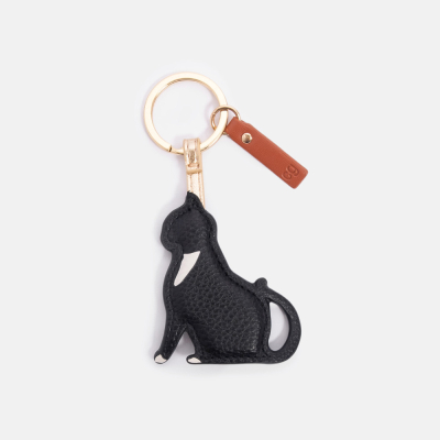 Tuxedo Cat Keyring|Caroline Gardner