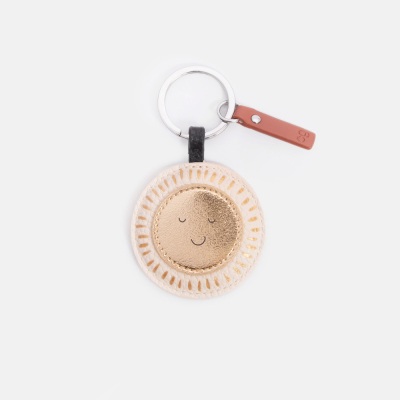 Golden Sunshine Circle Keyring|Caroline Gardner