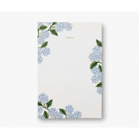 Hydrangea Memo Notepad|Rifle Paper