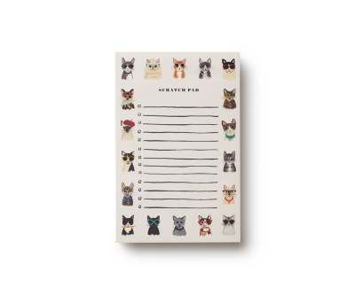 Cool Cats Notepad|Rifle Paper