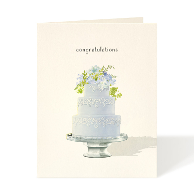 Blue Tiered Cake|Felix Doolittle