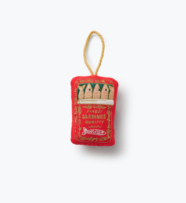 Sardines Embroidered Ornament|Rifle Paper