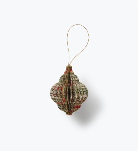 Christmastide Honeycomb Ornaments Set Of 5|Rifle Paper
