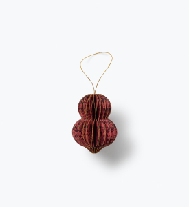 Christmastide Honeycomb Ornaments Set Of 5|Rifle Paper