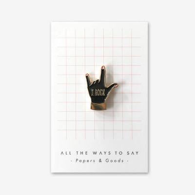 I Rock Pin|All The Ways To Say