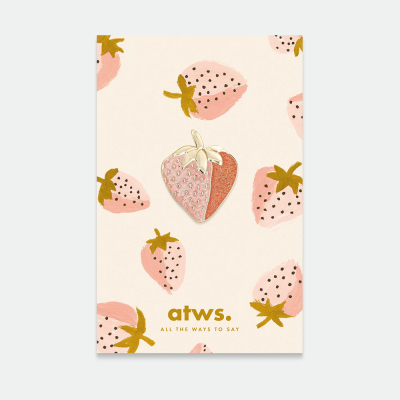 Strawberry Pin|All The Ways To Say