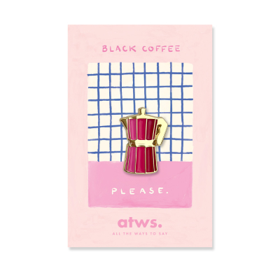 Pink Coffee Pin|All The Ways To Say