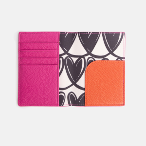 Fuchsia Pink Passport Holder|Caroline Gardner