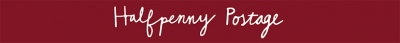 STRIP Halfpenny Postage