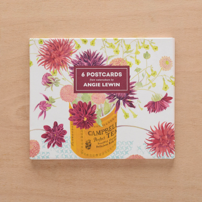 Watercolour Postcard Wallet|Art Angels