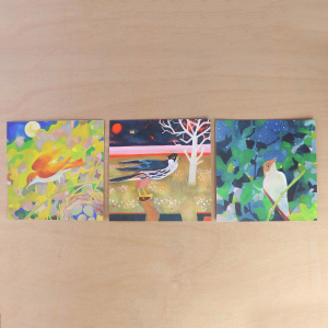 Bird Vignettes Postcard Wallet|Art Angels