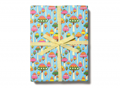 Groovy Mushrooms wrap|Red Cap Cards