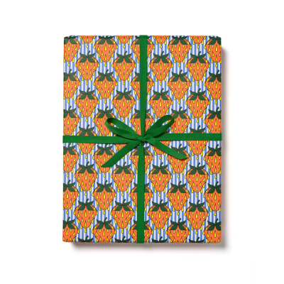 So Many Strawberries SPOT wrap roll-3 sheets|Red Cap Cards