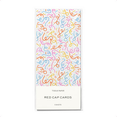 Confetti Spot Tissue paper|Red Cap Cards