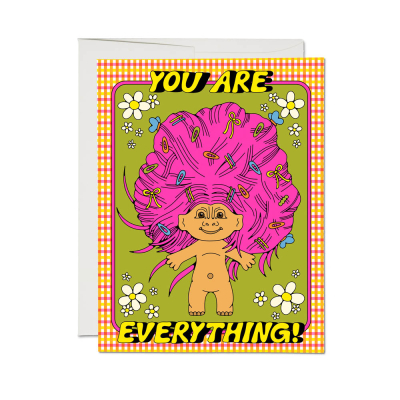 Everything Troll SPOT Friendship card|Red Cap Cards