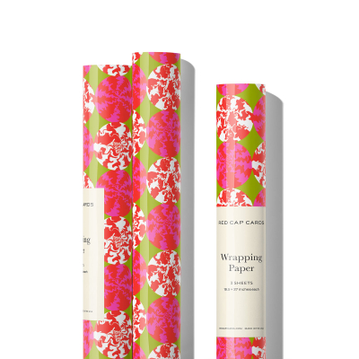 Peppermint Candy SPOT Holiday Wrap Roll|Red Cap Cards