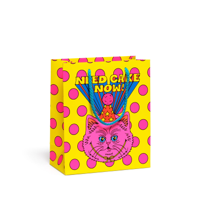Need Cake Now Birthday Medium Bag|Red Cap Cards