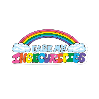 Ease My Insecurities sticker|Red Cap Cards