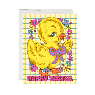 Happy Chick SPOT Easter Card|Red Cap Cards